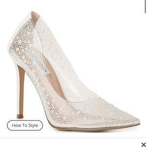 Steve Madden Evelyn Pearl Thrive Stiletto Heels